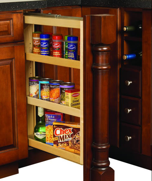 Skinny Pull Out Spice Rack